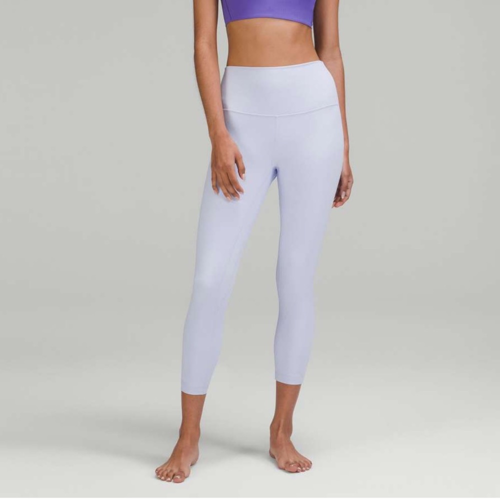 312. NWT Lululemon Align High-Rise Crop 23" - Pastel Blue